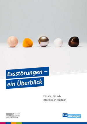 Broschüre Essstörungen - ein Überblick Broschüre Essstörungen - ein Überblick