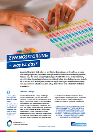 Themanblatt:  Zwangsstörung - was ist das? 