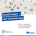 Titelbild der Broschüre Essstörungen – eine Orientierung