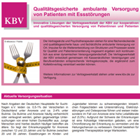 "Flyer Qualitätsgesicherte ambulante Versorgung von Patienten mit Essstörungen "